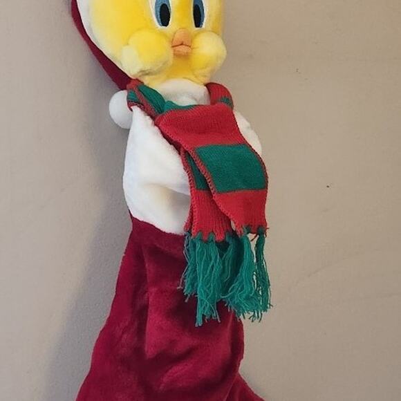 Warner Bros Store Plush Christmas Stockings Tweety Bird - Picture 1 of 5
